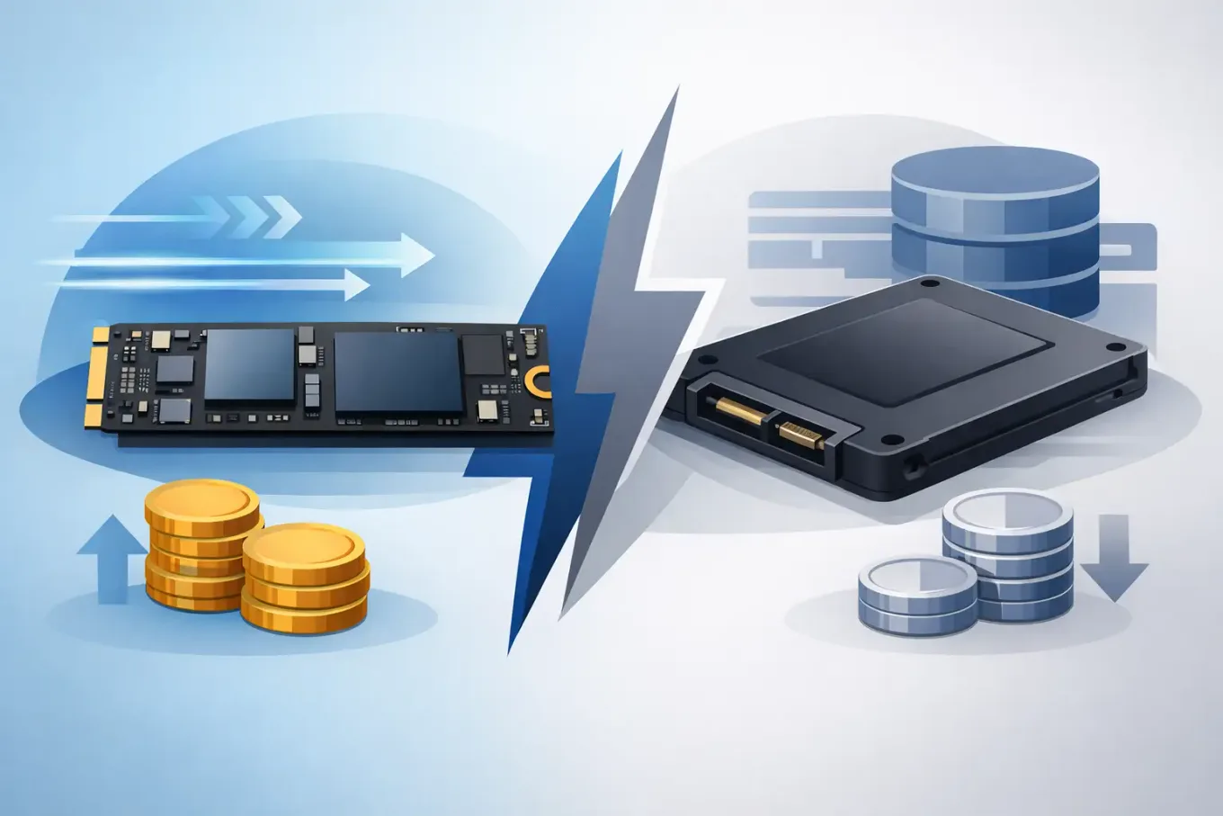 NVMe versus SATA SSD: Which Is Better Value?
